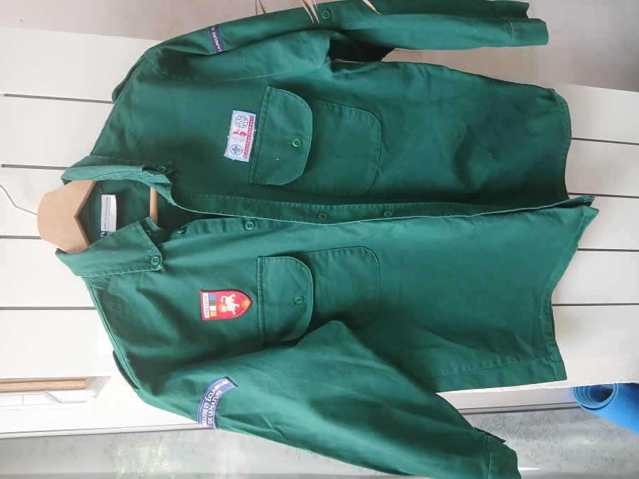 Chemise verte Vaillants taille 36
